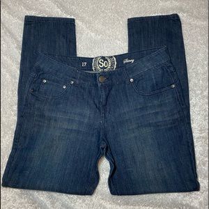 SO Authentic Heritage mid rise skinny jeans